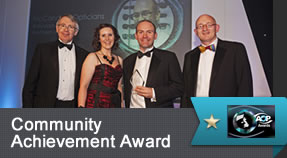 Association of Optometrists - Community Achievement award 